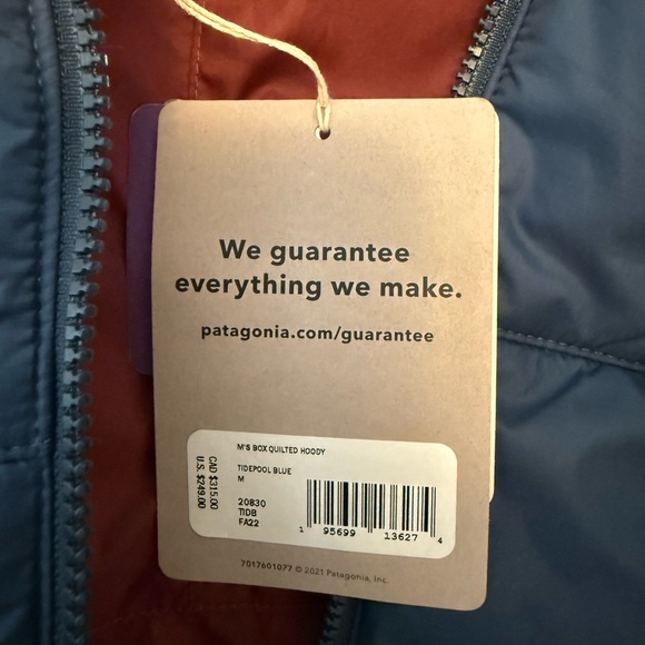 Patagonia Mens Box Quilted Jacket